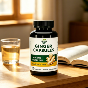 Compléments Alimentaires en Capsules de Curcumine, Gingembre et Extrait de Poivre Noir pour le Soutien Articulaire, Vente en Gros Usine, Marque Privée OEM - Product Image 3