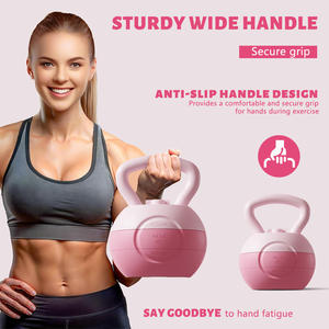 Các cao cấp mới, có thể tháo rời di động kettlebell với trọng lượng có thể điều chỉnh là thích hợp cho tập thể dục Yoga và hip <span class=keywords><strong>Squat</strong></span> Đào Tạo - Product Image 4