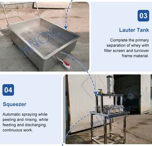 HNOC Mini automático Mozzarella planta de queso PEQUEÑA ESCALA <span class=keywords><strong>Halloumi</strong></span> queso hacer máquina línea de proceso - Product Image 3