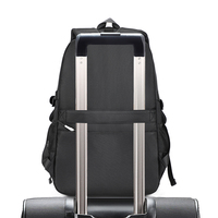 Sacs à dos scolaires SENSZX 2026 en nylon imperméable pour hommes, sacs à dos pour ordinateur portable avec logo personnalisé, portables pour l'école, les affaires et les voyages, Mochilas