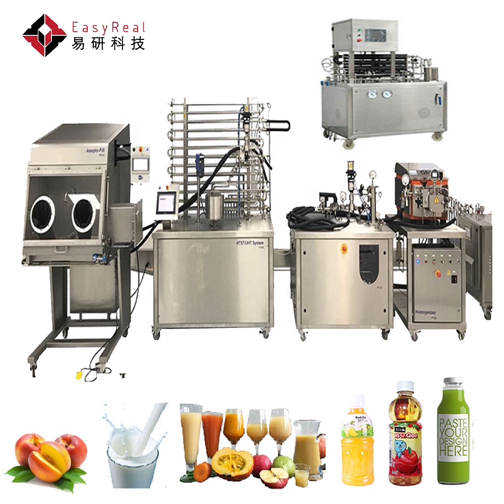 Малый экспериментальная лаборатория мини весы UHT Молоко стерилизатор машина сок стерилизатор завод обработки линии с Лучшая цена