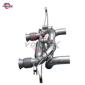 Silencieux d'échappement Catback à soupapes VORTEX Valvetronic pour Lamborghini Huracan EVO STO, en acier inoxydable, tuyau d'échappement performant - Product Image 5