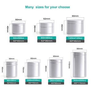 Nuevo Envase de Aluminio para Cosméticos, Contenedor para Loción Corporal, Lata Personalizada para Crema - Product Image 3