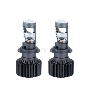 GOODZOOM Mini projecteur de phare LED bi-LED <span class=keywords><strong>H7</strong></span> H11 9005 9006 LHD 80W 8000LM H4 Ampoules de phare LED bi-LED <span class=keywords><strong>pour</strong></span> <span class=keywords><strong>voiture</strong></span> - Product Image 2