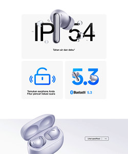 <span class=keywords><strong>Audífonos</strong></span> In-Ear <span class=keywords><strong>Redmi</strong></span> <span class=keywords><strong>Buds</strong></span> 6 Pro con Indicador LED de Batería Chipset Qualcomm Bluetooth V5.3 Función Impermeable Color Rojo - Product Image 6
