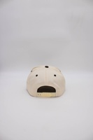 Toile camionneur chapeau bicolore Snapback brodé 5 panneaux Tan réglable casquette de Baseball casquette rétro Vintage Western Country chapeau