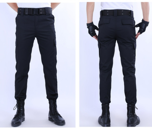 กางเกงทำงานสีน้ำเงินกรมท่า DF120 สำหรับผู้ชาย ใส่ได้ทั้งฤดูร้อนและฤดูหนาว มีกระเป๋าขนาดใหญ่ เหมาะสำหรับงานรักษาความปลอดภัย ช่างเทคนิค และนักล่า - Product Image 4
