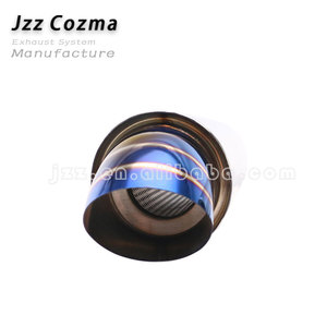 Tubo de Escape Universal Modificado, Silenciador de Acero Inoxidable, Puntas Decorativas, Diámetro de Entrada de <span class=keywords><strong>2</strong></span> a 3 Pulgadas, Salida de 4 Pulgadas, Silenciador de Carreras para Automóvil - Product Image 3