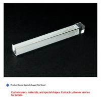 Tige de guidage lumineux en verre de quartz optique - Haute transparence, résistance à la corrosion à haute température, élément chauffant