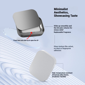 Ambientador de coche perfumado de rosa de lujo, de Perfume Clip, colocación de ventilación, tipos de Spray de Gel, aromaterapia casera para salida de aire acondicionado - Product Image 2