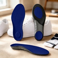 Semelles orthopédiques anti-fatigue pour le sport, absorption des chocs, talonnette profonde pour pieds plats et surpronation