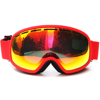 Fabricant de lunettes de ski personnalisées ODM OEM avec logo, vente en gros de grandes lunettes de neige sphériques pour le ski et les sports de plein air