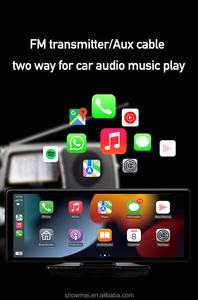 Moniteur de voiture IPS de 10,26 pouces, prend en charge CarPlay sans fil, Android Auto, navigation, lien miroir, image inversée OEM, écran tactile portable - Product Image 6