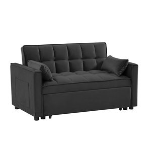 Sofá cama de apartamento de tres plazas multifuncional moderno sofá de sala de estar pequeño de alquiler <span class=keywords><strong>deslizante</strong></span> de tela de alto valor suave para hoteles - Product Image 6