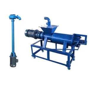 กดสกรูวัวหมูDung Dewatering Machine Manure Solid Liquid Separator