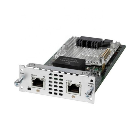Network Module 2 port voice router Interface network module NIM-2MFT-T1/E