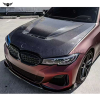 Capot de voiture de bonne qualité, ajustement 1:1 pour BMW Série 3 G20 G28 2019+, mise à niveau vers le style CS, pièces de carrosserie