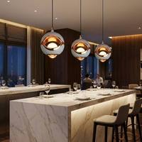 JACKSUN Suspension LED simple en fer et acrylique 7W 4000K Blanc chaud pour la maison, salle à manger, salon, bar, chevet