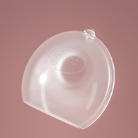 Nouveauté : Appareil de collecte et de stockage manuel du lait maternel en gel de silice, soutien-gorge d'allaitement en silicone