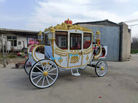 Vente en gros de voiturette de mariage Cendrillon voiturette royale électrique buggy voiture de tourisme parfaite pour l'Arabie Saoudite