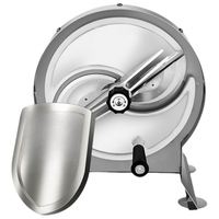 DAWNTECH Handmatige Rolmes Type 304 RVS Aardappel Fruit Groente Gedroogd Voedsel Citroen Snijder 8-inch Lemmet Verstelbare Dikte