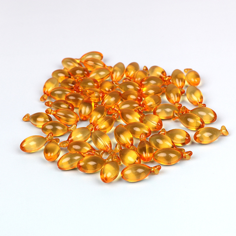 OEM Chinese dietary fiber health food supplementary blood lipid reduction transparent cod deep-sea fish oil soft capsule