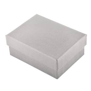 Silver <b>Decorative</b> <b>Storage</b> <b>Box</b> 60X83 H 35 Mm For Home Office Organization - Product Image 3