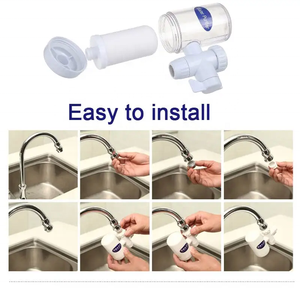 Logo Kustom Mengurangi Timbal & Klorin, Sistem Filtrasi Air Rumah Tangga Cocok untuk <span class=keywords><strong>Filter</strong></span> Air Keran Standar - Product Image 5