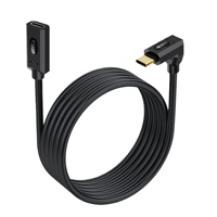 Câble d'extension USB industriel 5 en cuivre, isolation PVC - Transfert de données 80 Gbps, charge 240 W, compatible Thunderbolt, personnalisable