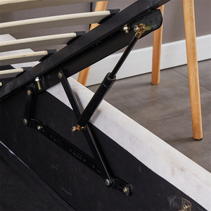 Phổ Biến Nhất Trong 2025 Ánh Sáng Sang Trọng Trắng Nhung Vải Phòng Khách Vải Giường Đồ Nội Thất Phòng Ngủ Gỗ Thanh Bọc Giường - Product Image 5