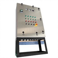 Gabinete Eléctrico Industrial de Acero Inoxidable SS304 con Acabado Cepillado, Caja de Control IP66, 125A 380V, Caja de Distribución para Montaje en Pared/Paredo, para Uso en la Industria Petrolera