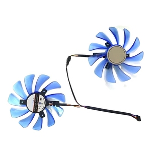 พัดลมระบายความร้อน 95 มม. FDC10H12S9-C 4 พิน 12V สำหรับการ์ดจอ RX 580 Ice QX2 <span class=keywords><strong>OC</strong></span> 4GB Turbo <span class=keywords><strong>8GB</strong></span> - Product Image 1