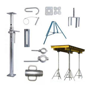 HRT Q235 <span class=keywords><strong>precio</strong></span> bajo acero galvanizado andamio metal construcción telescópica ajustable apuntalamiento Prop para la construcción - Product Image 2