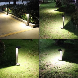<span class=keywords><strong>2025</strong></span> <span class=keywords><strong>LED</strong></span> vườn bollard đèn NHÔM VUÔNG cỏ ánh sáng với IP65 đánh giá cho chiếu sáng sân vườn - Product Image 6