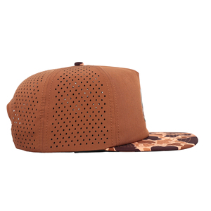 Tcap China Waterproof Laser Cut Hat Custom <b>Camo</b> Cowprint Sport <b>Caps</b> with Rubber Logo - Product Image 4