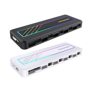 LOVINGCOOL Nouveau Kit de Contrôle de Ventilateurs pour Boîtier PC, Double 10 Ventilateurs avec Interface USB 2.0, Extension de Connexion <span class=keywords><strong>Multimédia</strong></span> pour Radiateur - Product Image 4