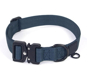<span class=keywords><strong>Collar</strong></span> táctico para perros con asa, <span class=keywords><strong>Collar</strong></span> duradero de nailon para exteriores, <span class=keywords><strong>Collar</strong></span> de entrenamiento ajustable para perros grandes - Product Image 2