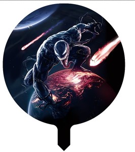Nuevo diseño <span class=keywords><strong>Super</strong></span> Hero Venom Globos de película de aluminio Personaje de dibujos animados Globos de papel de aluminio para fiesta de <span class=keywords><strong>cumpleaños</strong></span> - Product Image 2