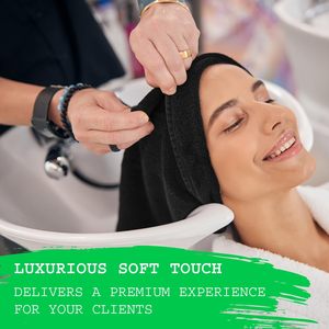 <span class=keywords><strong>Serviette</strong></span> de salon de coiffure, de barbier, de manucure, de gym, de <span class=keywords><strong>fitness</strong></span>, de beauté, de spa, en coton 100%, avec logo personnalisé du fabricant - Product Image 5