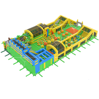 Fabricant d'équipement de fête foraine château de carnaval gonflable de saut d'intérieur pour les attractions de parcs d'attractions par Outdoor Fun