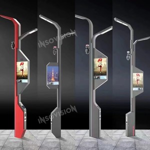 Écran publicitaire extérieur LCD multimédia mural, étanche IP67, pour publicité extérieure - Product Image 2