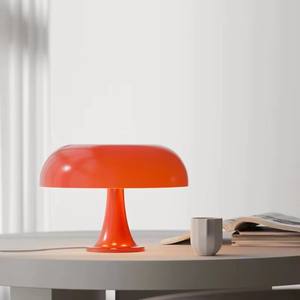 Dimmbare LED-Tisch lampe mit E14-Lampensockel Innen dekorative Nachttisch-und Schreibtisch-Licht pilzform mit Kunststoff körper - Product Image 6