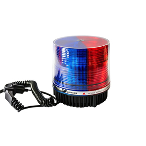 Feux stroboscopiques LED magnétiques puissants pour toit, haute luminosité, clignotants, alimentés par allume-cigare, balise d'avertissement pour travaux routiers - Product Image 1