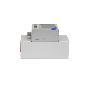 Débitmètre massique thermique en aluminium à débit maximal de deuxième génération FAHS-2AL5T500L1T5V-RC1/2 5-500L/min Rc1/2 Filetage M8 4 broches LCD 4 voies 1-5V - Product Image 1