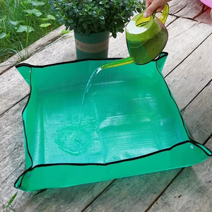 1 tapete de plantación de 50-100 cm, almohadilla plegable para jardinería, para trasplantar plantas y flores, impermeable - Product Image 5