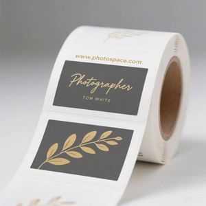 Customized Logo <b>Printing</b> Adhesive Waterproof Vinyl Roll Label Stickers for Candle and Product Bottle Labeling - Product Image 2