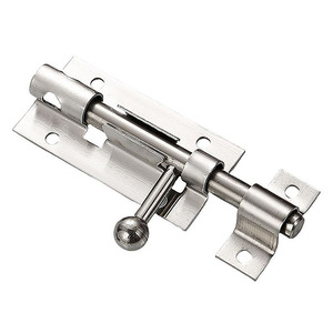 304 Thép Không Gỉ Chốt Khóa Nhiệm Vụ Nặng Nề Cửa Trượt Thùng Bolt Thủng An Ninh Cửa Bề Mặt Gắn Kết - Product Image 4