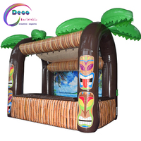 Bar Tiki gonflable portable pour la plage d'été