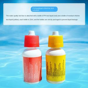 Reactivo de prueba de calidad del agua de la piscina OTO y PH y <span class=keywords><strong>cloro</strong></span> <span class=keywords><strong>residual</strong></span> y caja de prueba a base de ácido plástico ecológico - Product Image 3