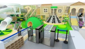 Parc d'aventure modulaire commercial intérieur pour tout-petits, équipement souple pour bébés - Product Image 2